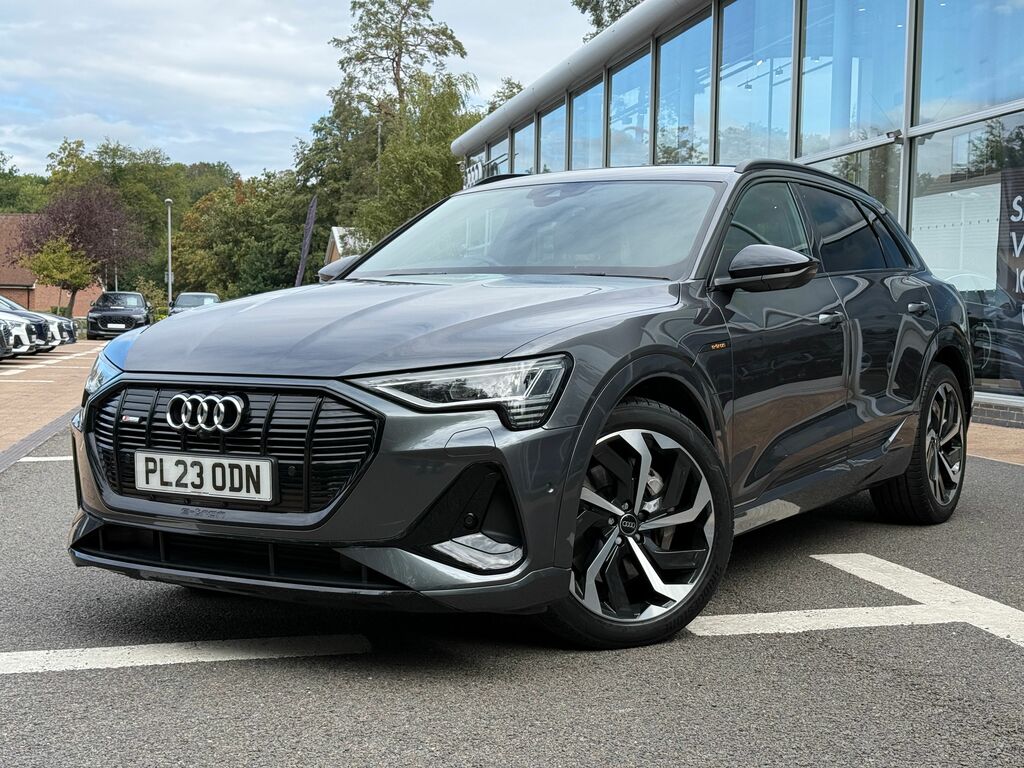 Audi E-tron 300Kw 55 Quattro 95Kwh Black Edition White #52