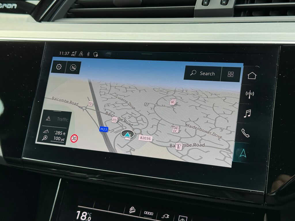 Audi E-tron 55 S Line Sportback Quattro 95Kw Blue #15