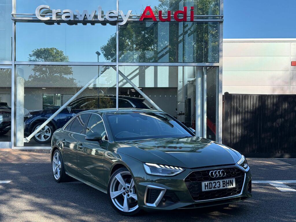 Audi A4 S Line Green