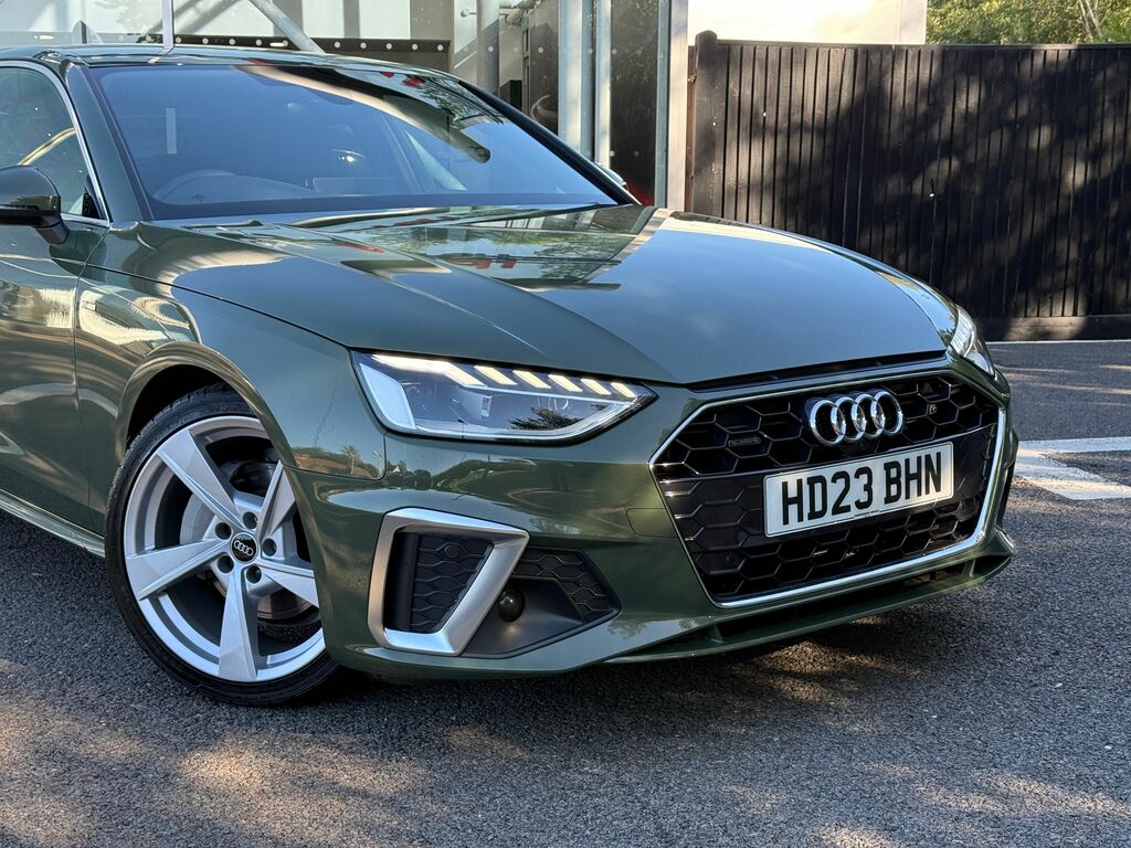 Audi A4 S Line Green #2