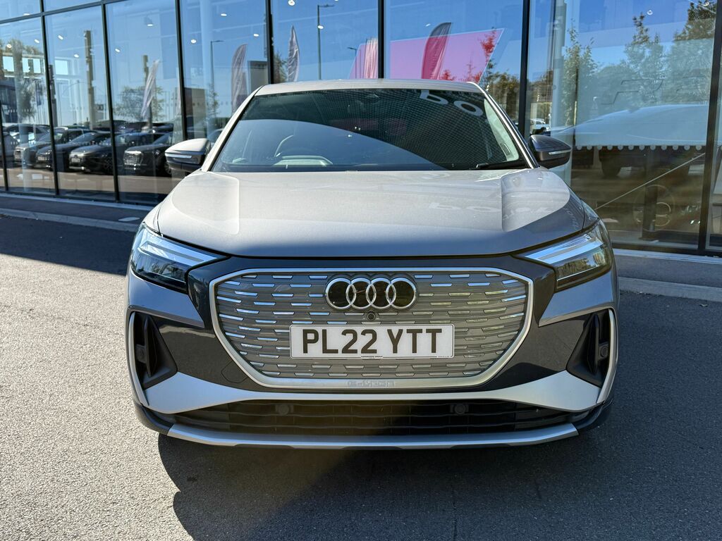 Audi Q4 E Tron S Line Black #5
