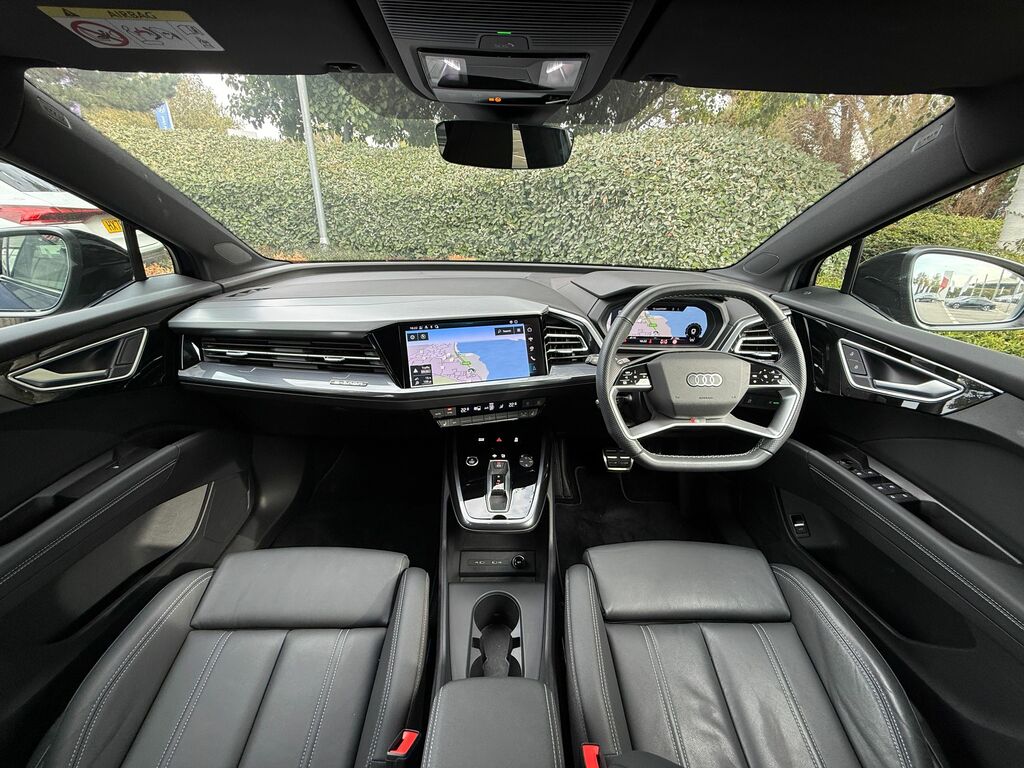 Audi Q4 E Tron 210Kw 45 82Kwh Sport Leather White #4