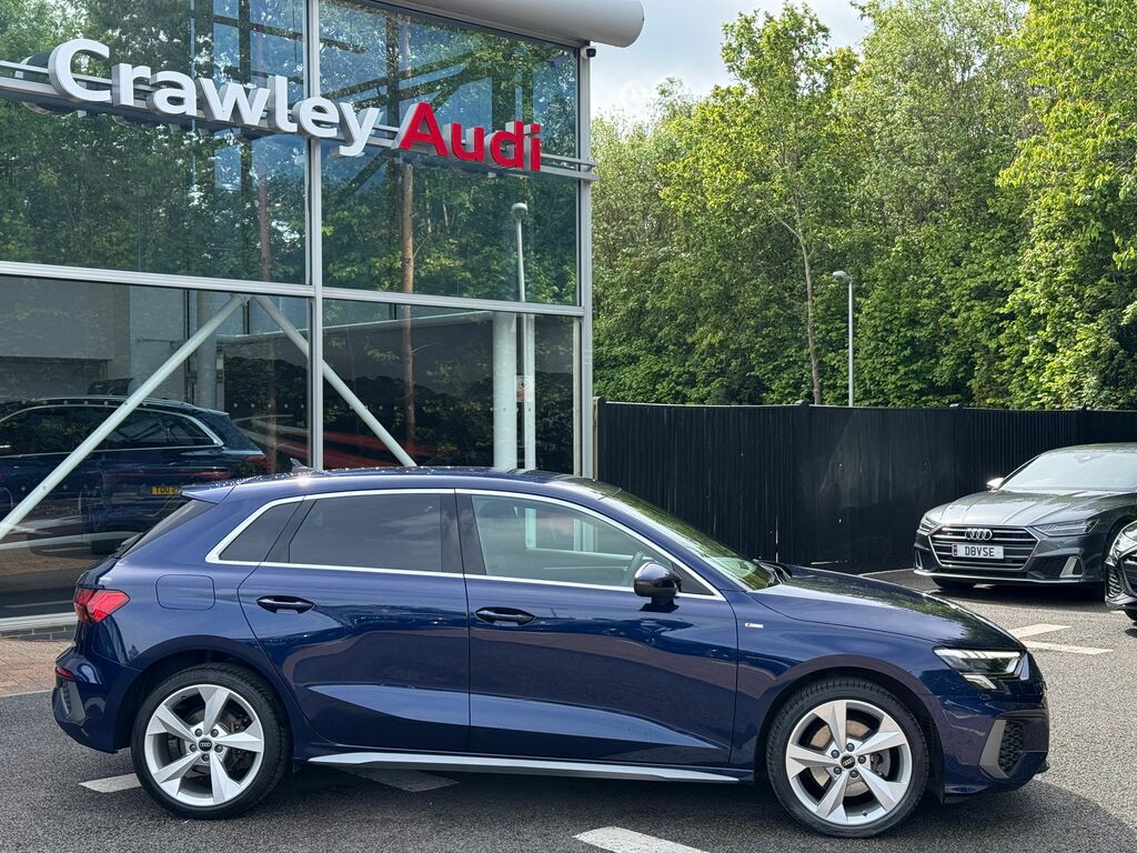 Audi A3 S Line Blue #4