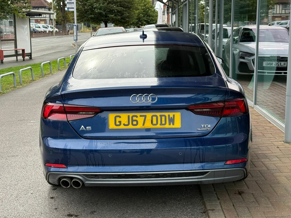 Audi A5 2.0 Tdi S Line S Tronic Quattro Euro 6 Ss Grey #35
