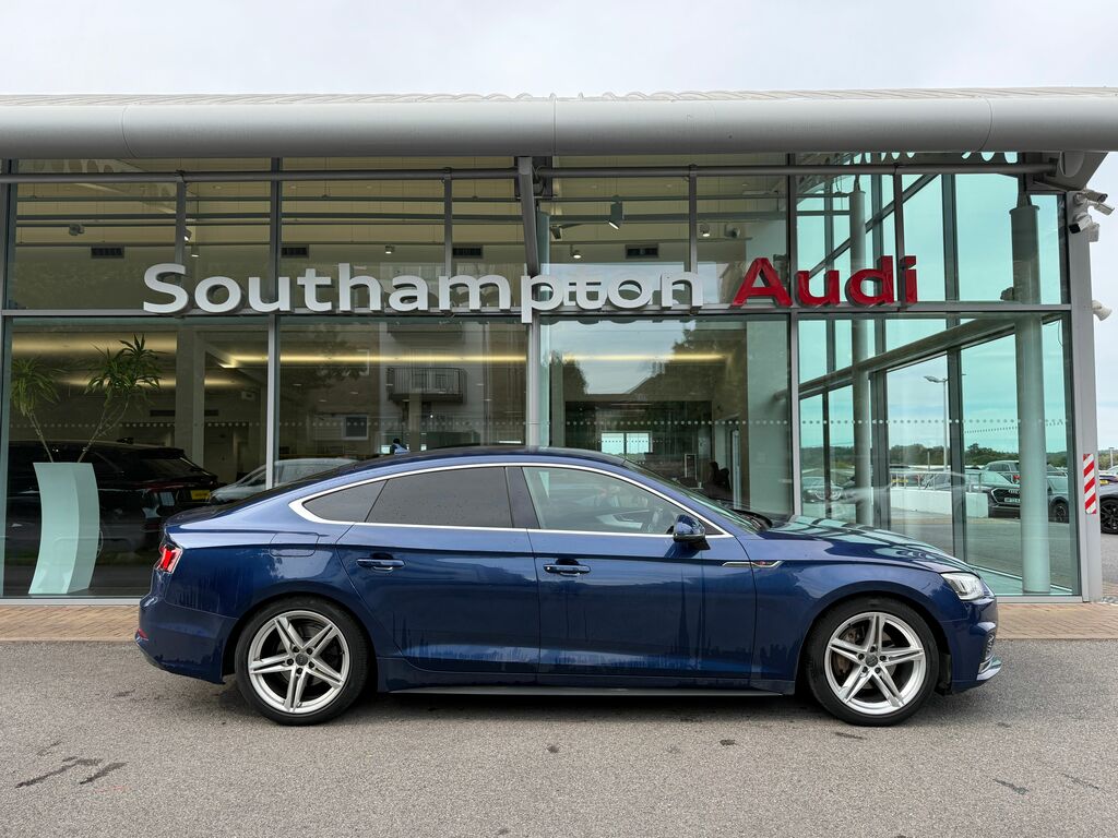 Audi A5 S Line Blue #2