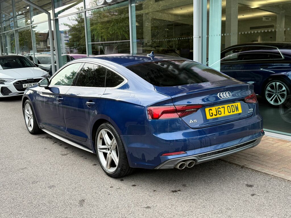 Audi A5 2.0 Tdi S Line S Tronic Quattro Euro 6 Ss Grey #36