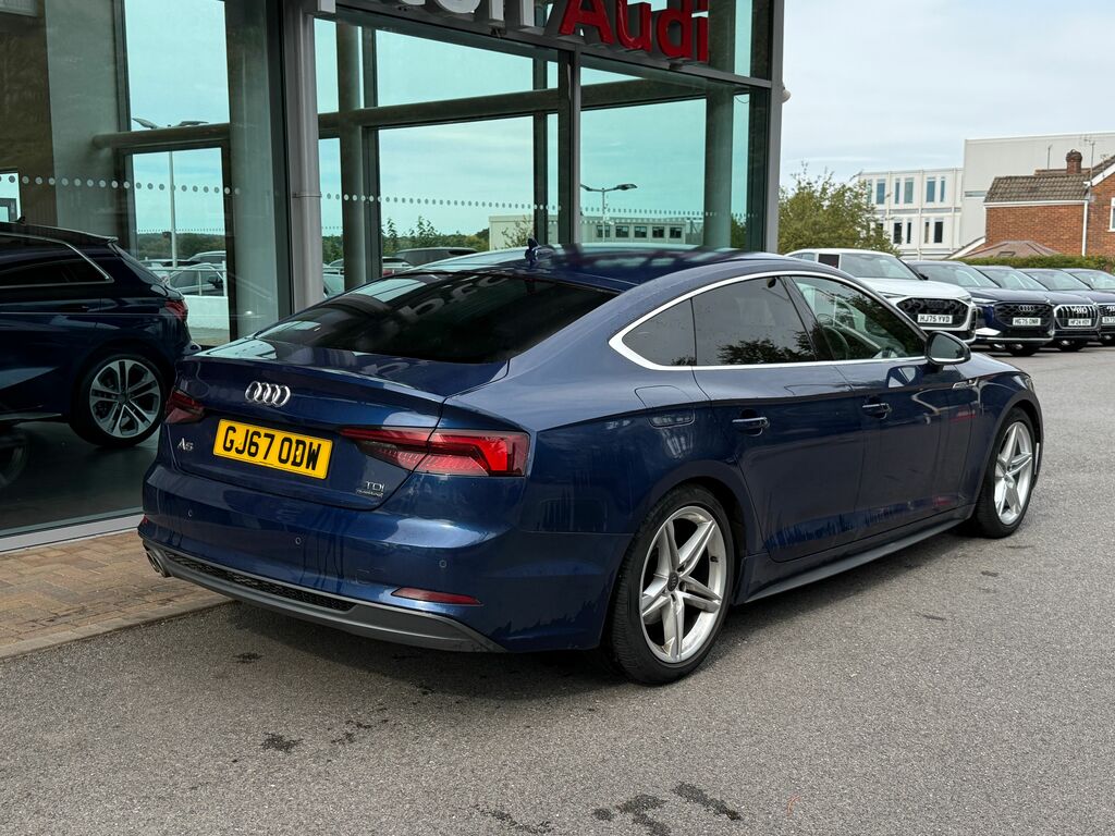 Audi A5 2.0 Tdi S Line S Tronic Quattro Euro 6 Ss Grey #47