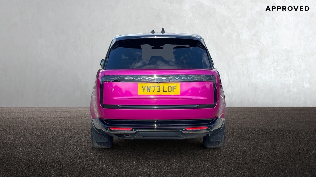 Land Rover Range Rover D350 Pink Wrap Pink #6
