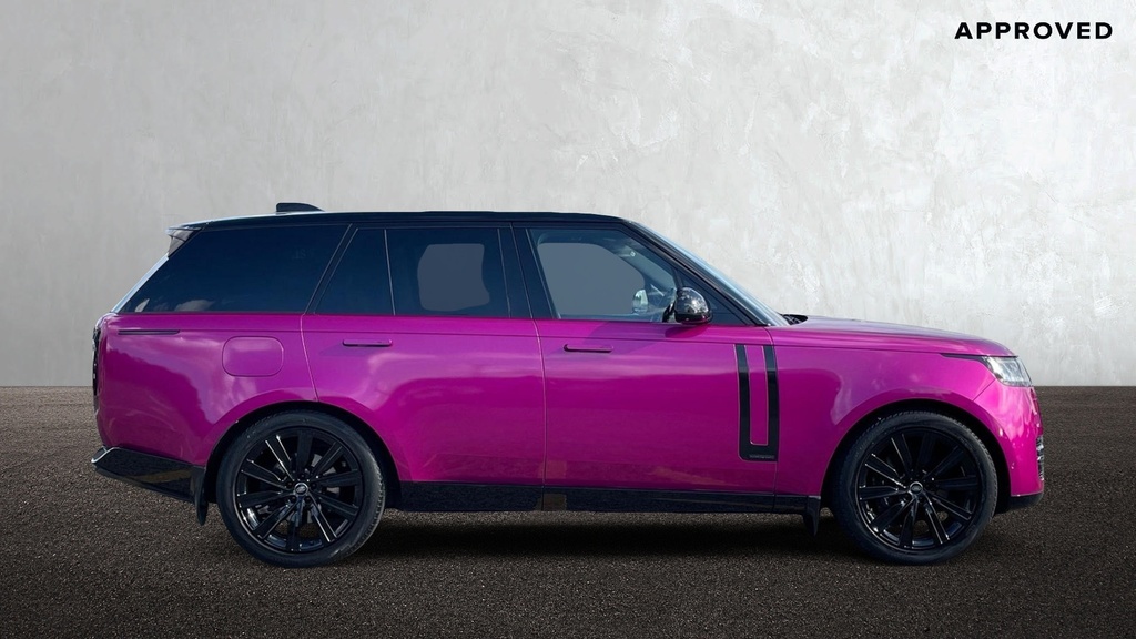 Land Rover Range Rover D350 Pink Wrap Pink #5