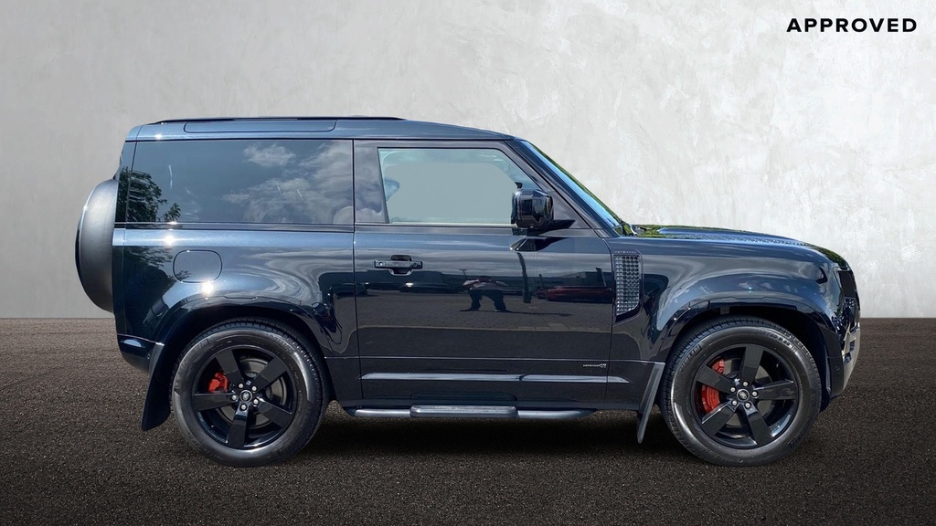 Land Rover Defender 90 P400 X Santorini Black Black #5