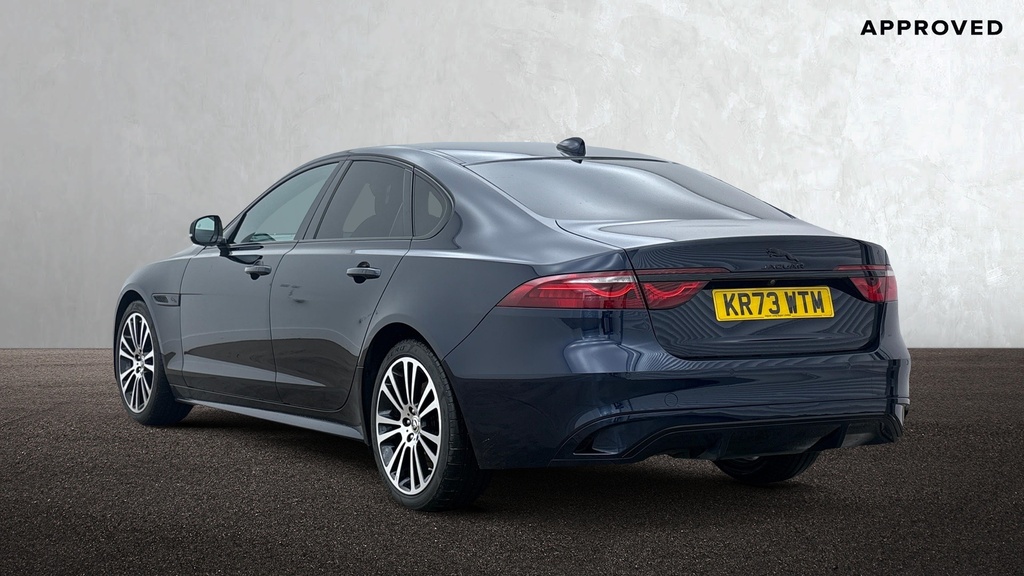 Jaguar XF D200 R-dynamic Se Black Portofino Blue Blue #2