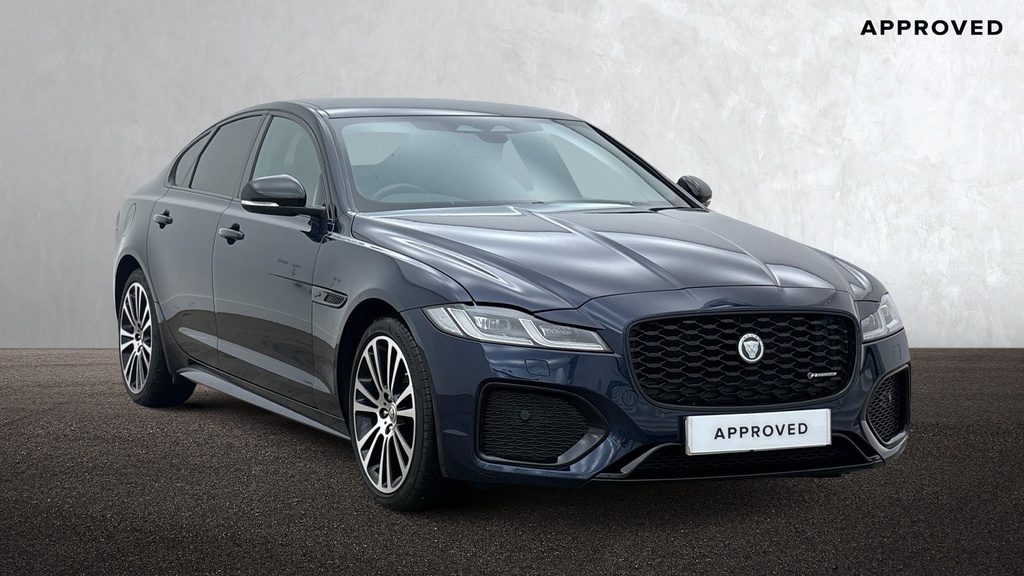 Jaguar XF D200 R-dynamic Se Black Portofino Blue Blue