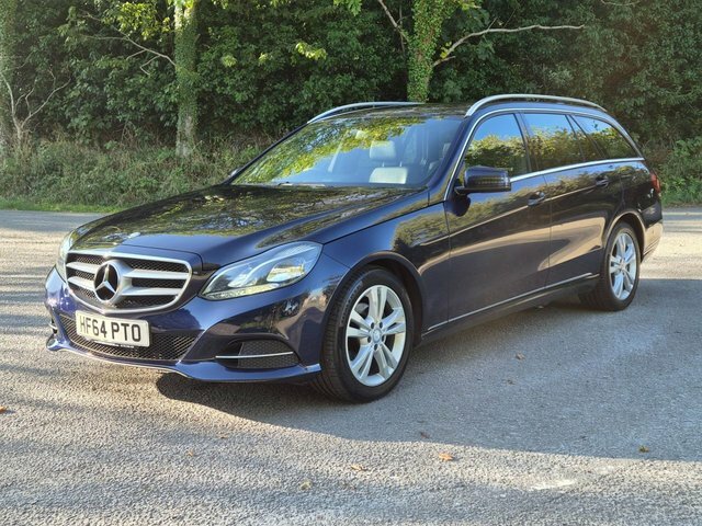 Mercedes-Benz E Class 2014 2.1 E220 Cdi Se Estate G-tronic E Blue #2