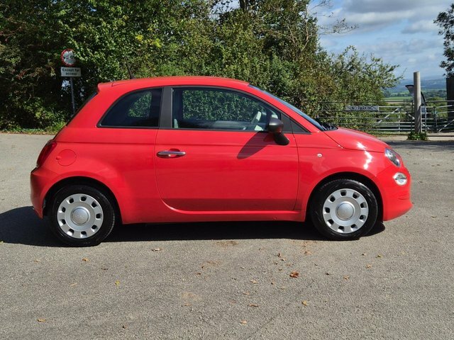 Fiat 500 2016 1.2 Pop Hatchback Euro 6 S Pink #5