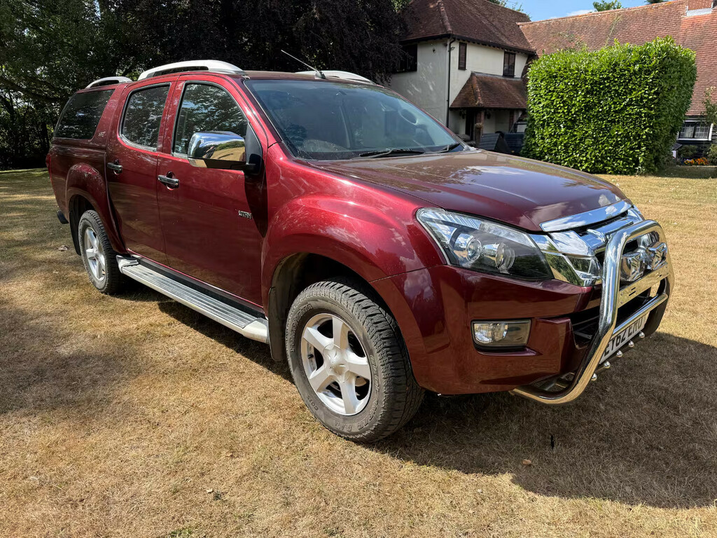 Isuzu D-Max 2.5Td Utah Double Cab 4X4 Pick Up Red
