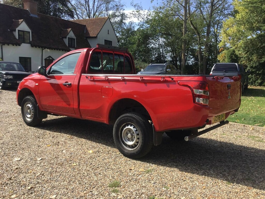 Mitsubishi L200 Single Cab Di-d 151 4Life 4Wd Pick Up Manua Red #4