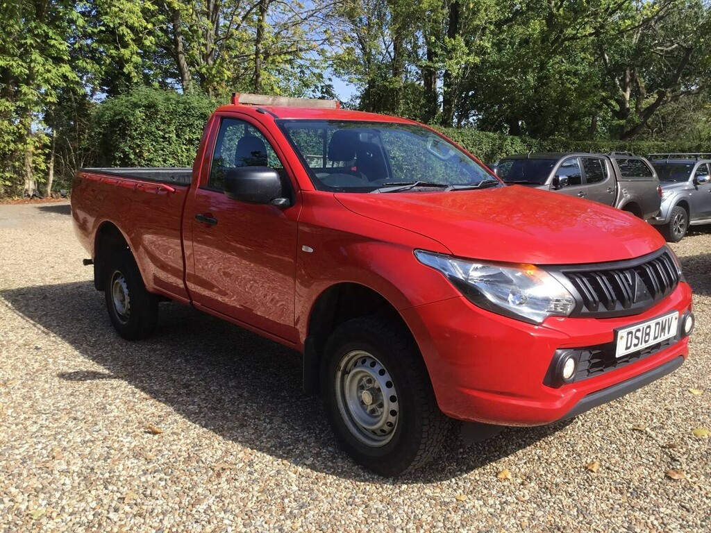 Mitsubishi L200 Single Cab Di-d 151 4Life 4Wd Pick Up Manua Red #2