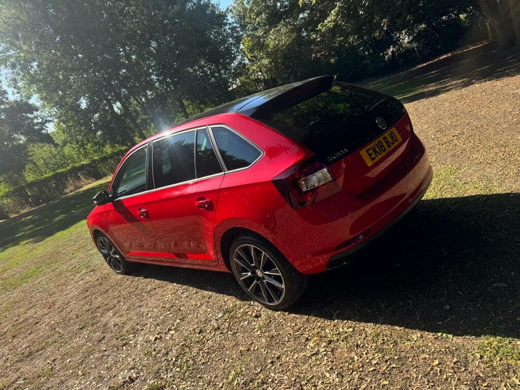 Skoda Rapid Spaceback Hatchback 1.0 Tsi Se Sport Dsg Euro 6 Ss 2 Red #5