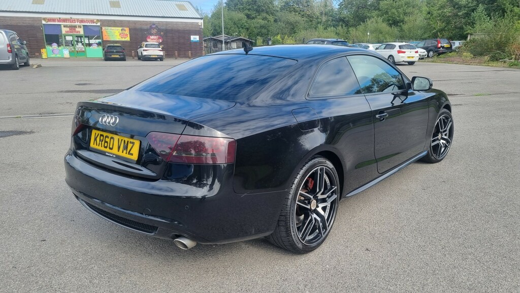Audi A5 Coupe 3.0 Tdi V6 S Line Special Edition 2011 KR60VMZ Black #2