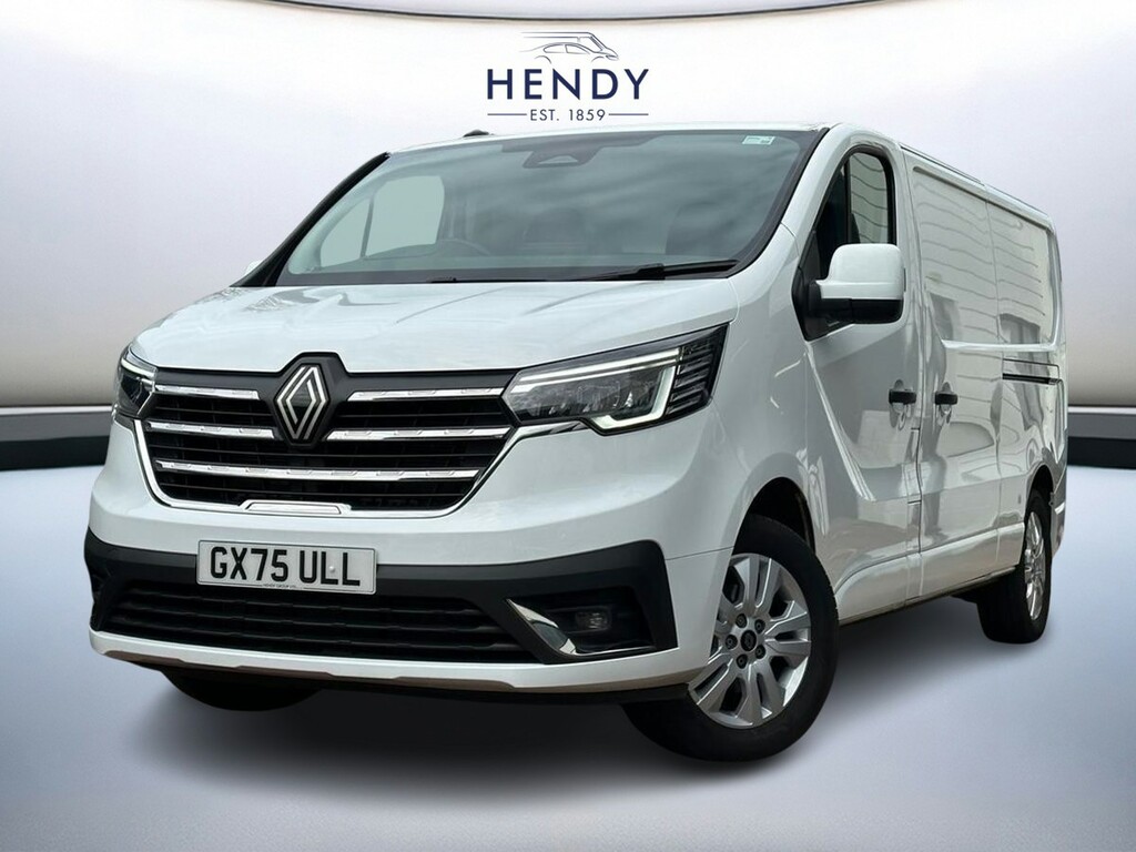 Renault Trafic Ll30 Blue Dci 150 Extra Safety Van White #6