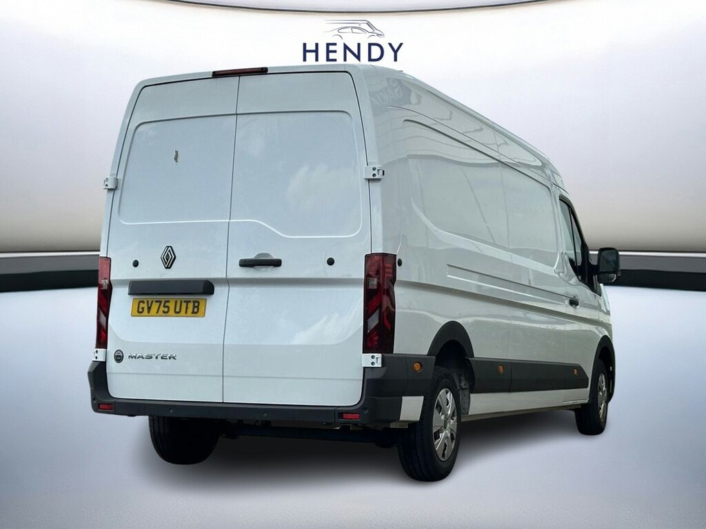 Renault Master Lm35 Blue Dci 130 Advance Medium Roof Van White #5