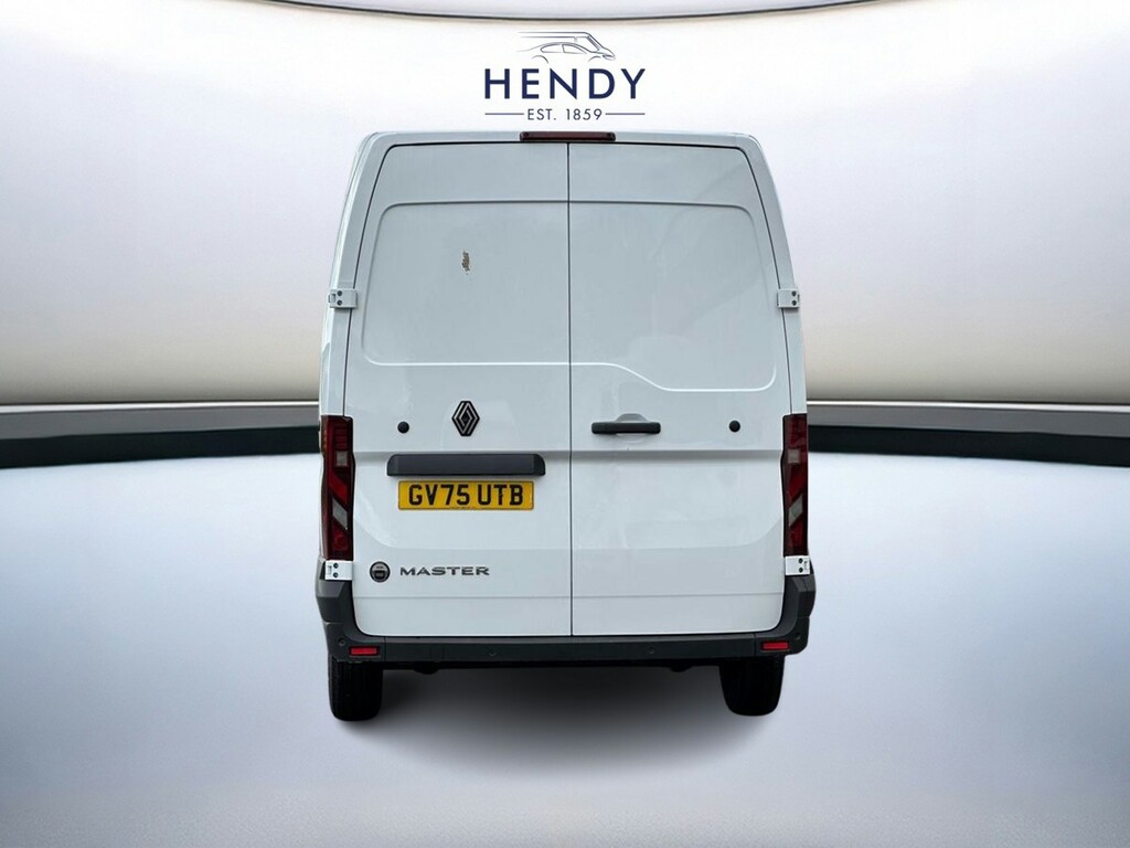 Renault Master Lm35 Blue Dci 130 Advance Medium Roof Van White #6