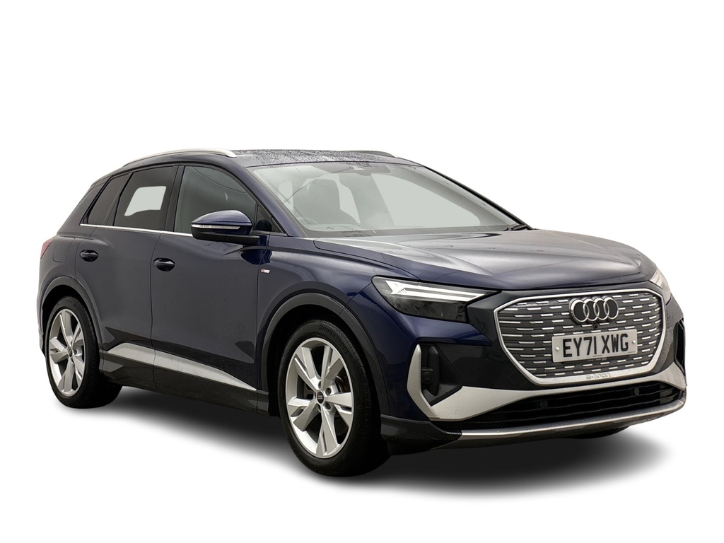Audi Q4 E Tron 40 S Line 82Kwh Blue