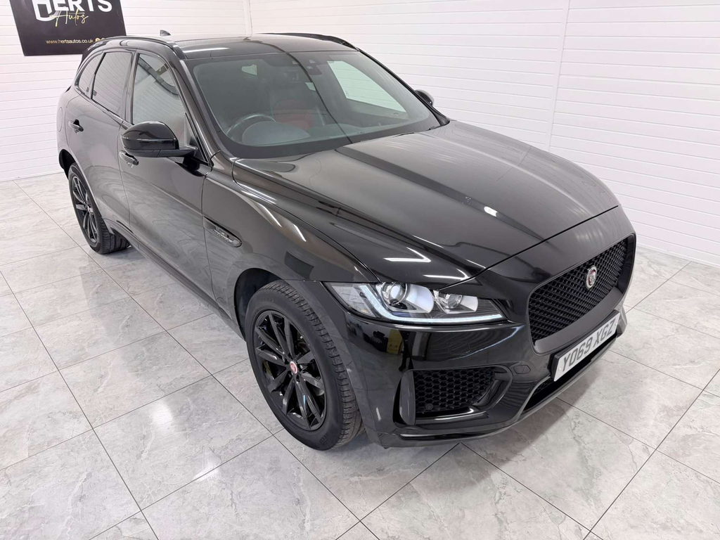 Jaguar F-Pace Chequered Flag Awd D 4Wd Black #5