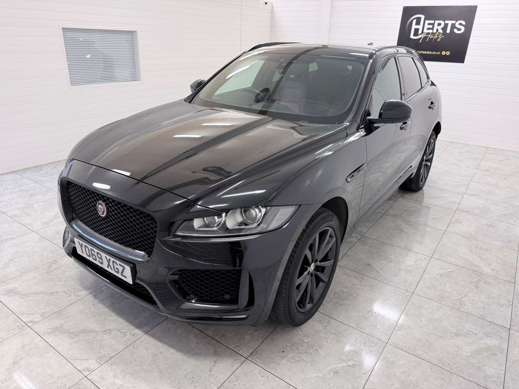 Jaguar F-Pace Chequered Flag Awd D 4Wd Black #3
