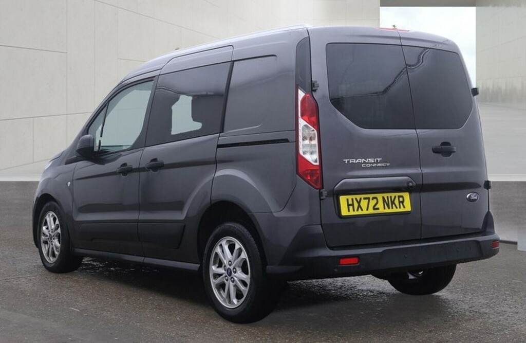 Ford Transit Connect 1.5 Ecoblue 120Ps Trend Dcab Van Powershift Grey #5