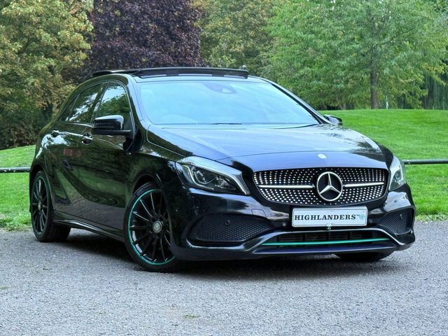 Mercedes-Benz A Class 2017 2.1 A220d Motorsport Edition Premium Panora Black #2