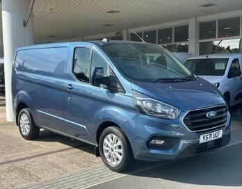 Ford Transit Custom 2.0 280 Ecoblue Limited L1 H1 Euro 6 Ss Blue