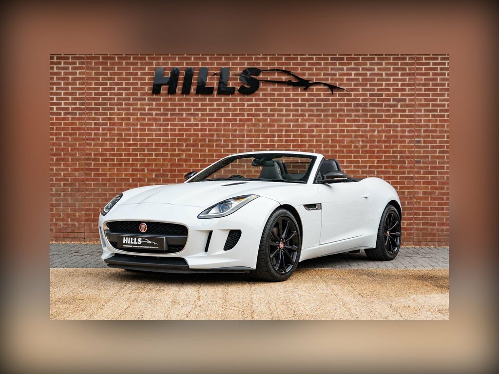 Jaguar F-Type 3.0 V6 Euro 6 Ss White #3