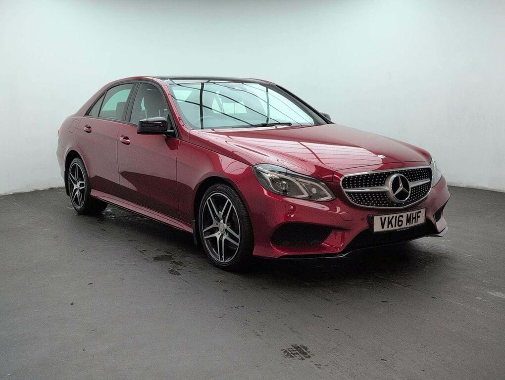 Mercedes-Benz E Class 3.0 E350 Amg Night Edition Premium Bluetec Red #2