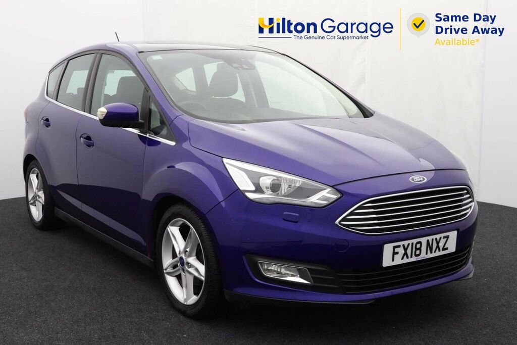 Ford C-Max 1.0 Ecoboost 125 Zetec 5Dr- Reversing Sensors, Blu Grey #1
