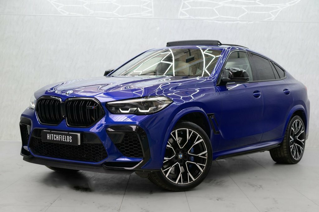 BMW X6 M 4.4L Competition Blue #4