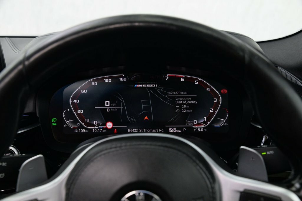 BMW 5 Series 530E M Sport Black #36