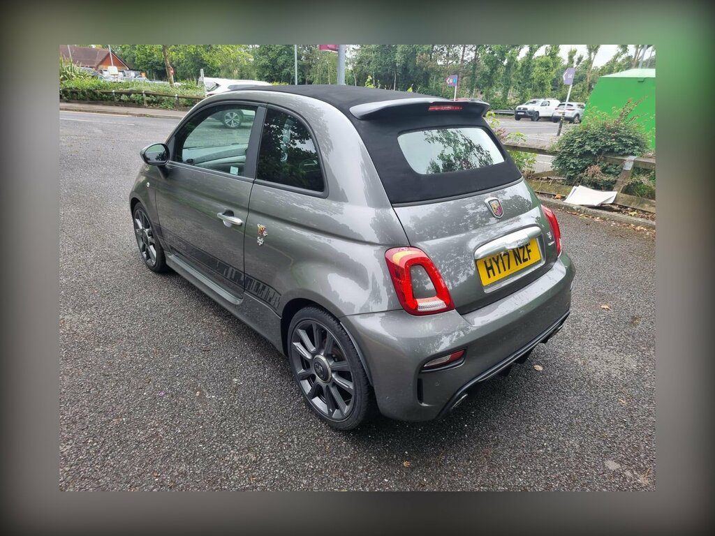 Abarth 595 1.4 T-jet Turismo Cabrio Euro 6 Grey #5