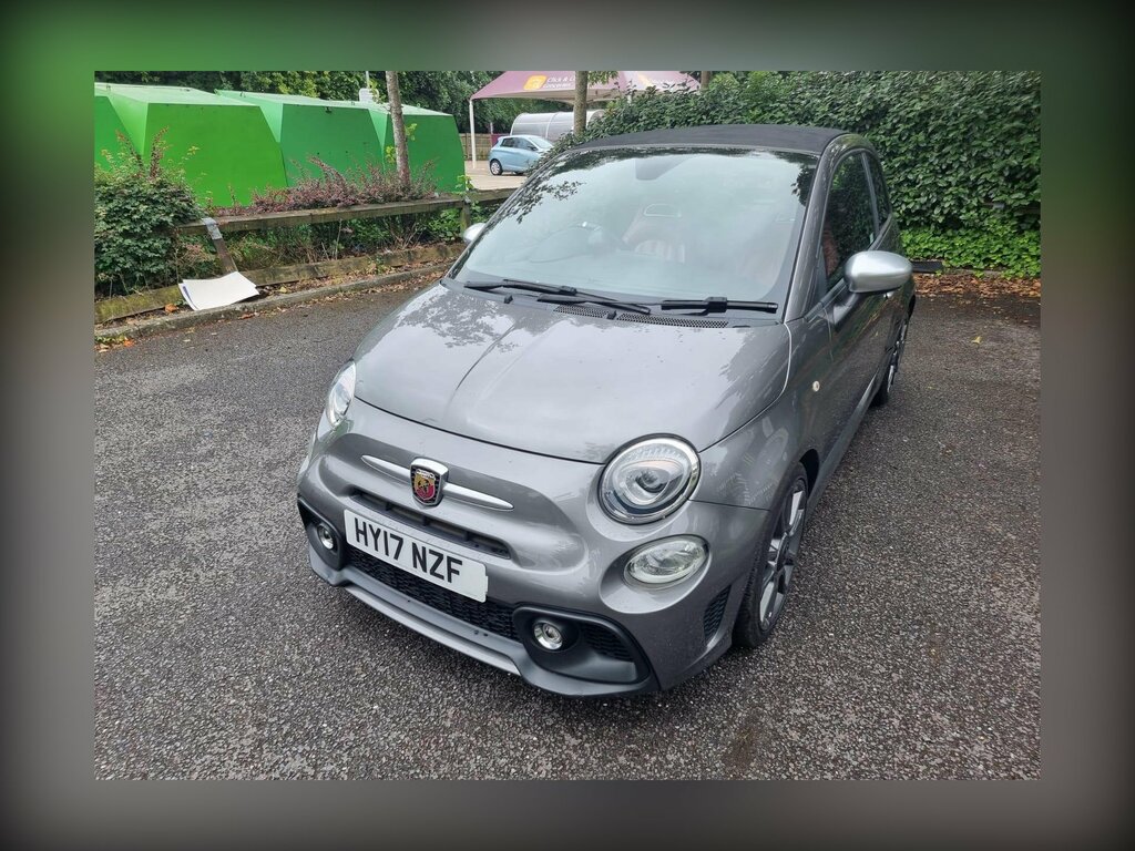Abarth 595 1.4 T-jet Turismo Cabrio Euro 6 Grey #4