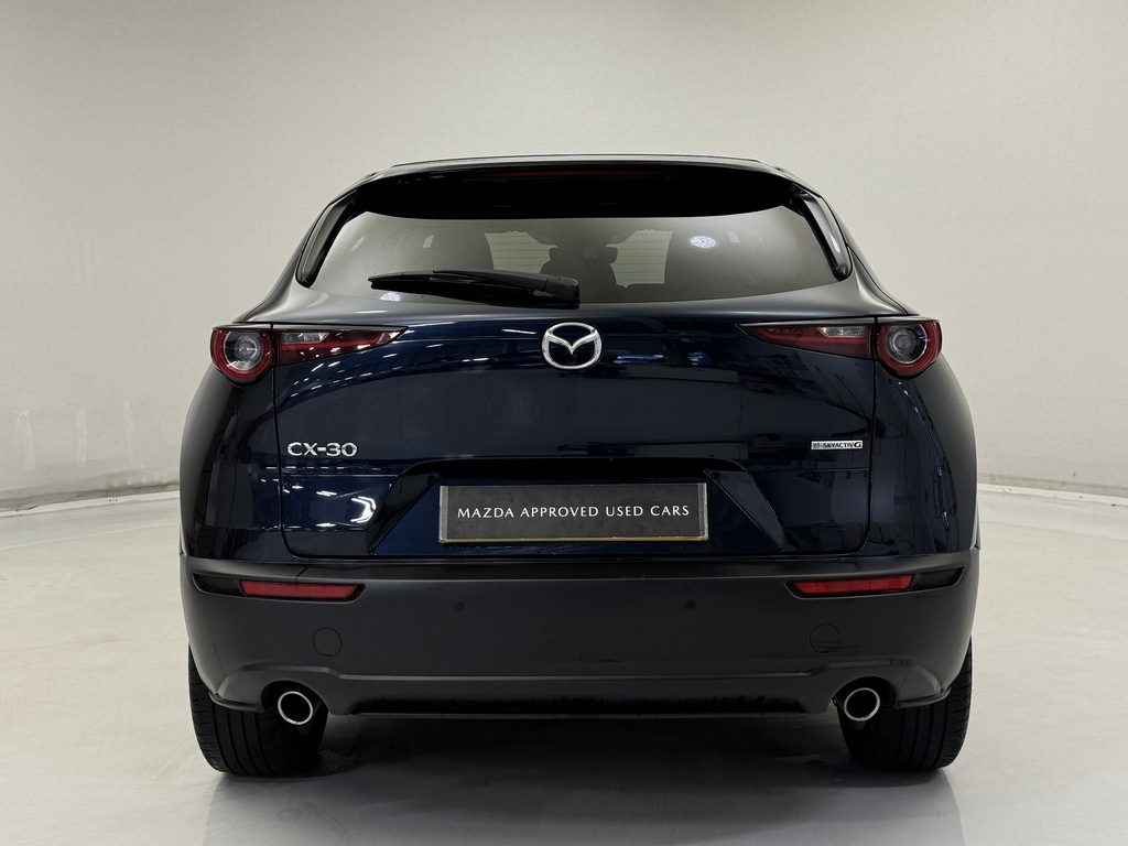 Mazda CX-30 2.5 E-skyactiv G Mhev 140 Exclusive-line Blue #4