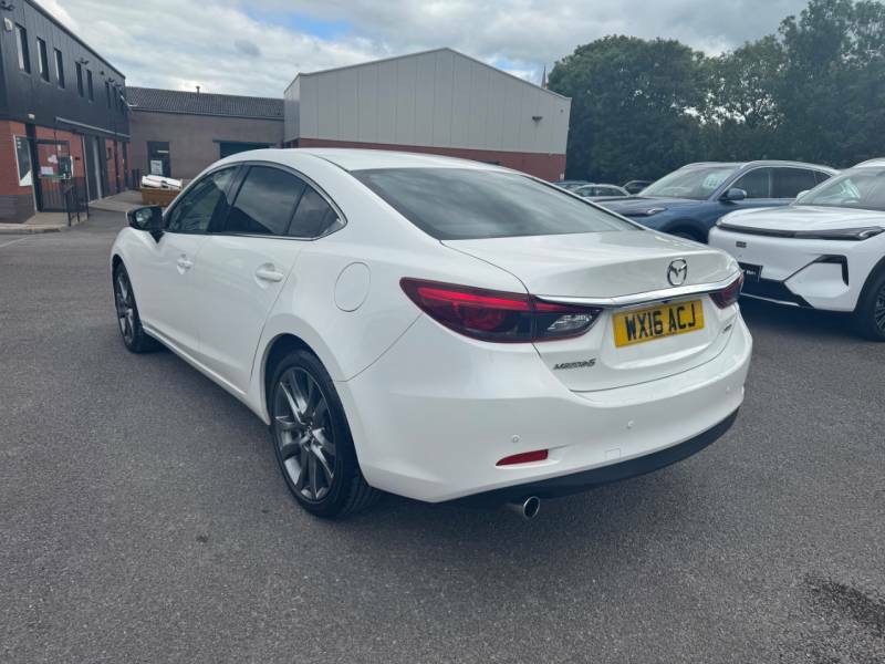 Mazda 6 2.2D 175 Sport Nav White #5