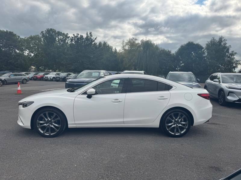 Mazda 6 2.2D 175 Sport Nav White #6