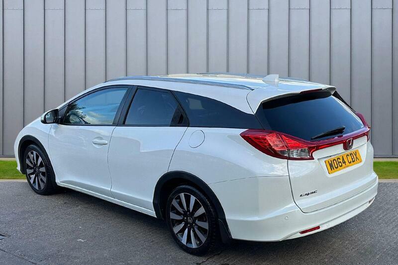 Honda Civic 1.8 I-vtec Sr Tourer Euro 5 Ss White #5