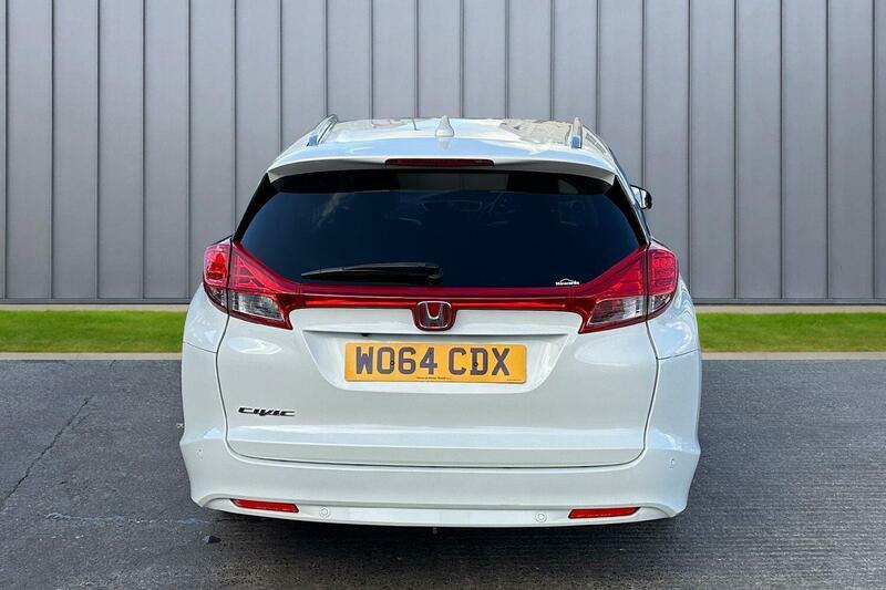 Honda Civic 1.8 I-vtec Sr Tourer Euro 5 Ss White #4