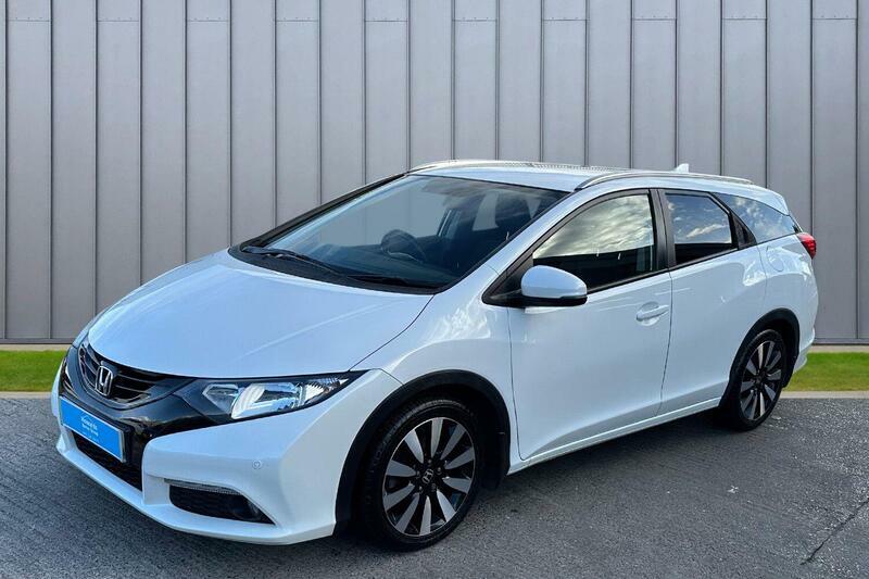 Honda Civic 1.8 I-vtec Sr Tourer Euro 5 Ss White #4