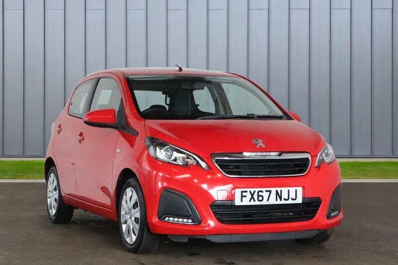 Peugeot 108 1.0 Active 2 Tronic Euro 6 Red