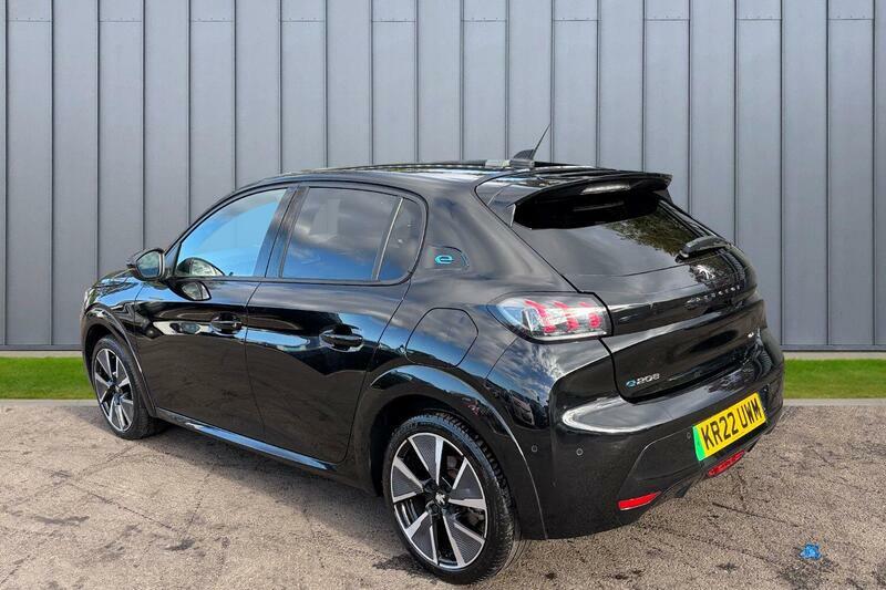 Peugeot e-208 50Kwh Gt Premium 7Kw Charger Black #3