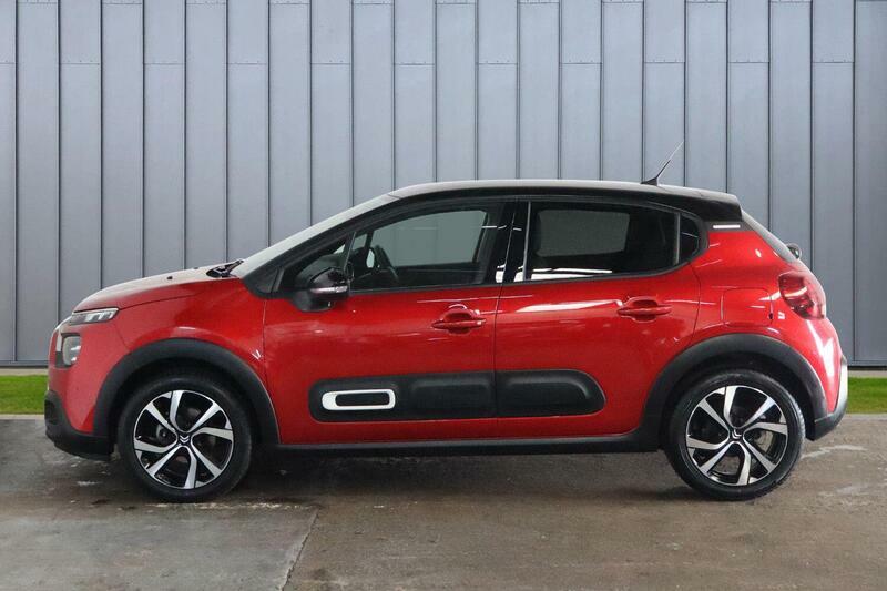 Citroen C3 1.2 Puretech Shine Plus Euro 6 Ss Red #6