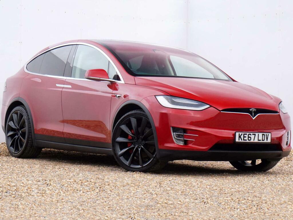 Tesla Model X P100dl Dual Motor 4Wde Ludicrous Red #3