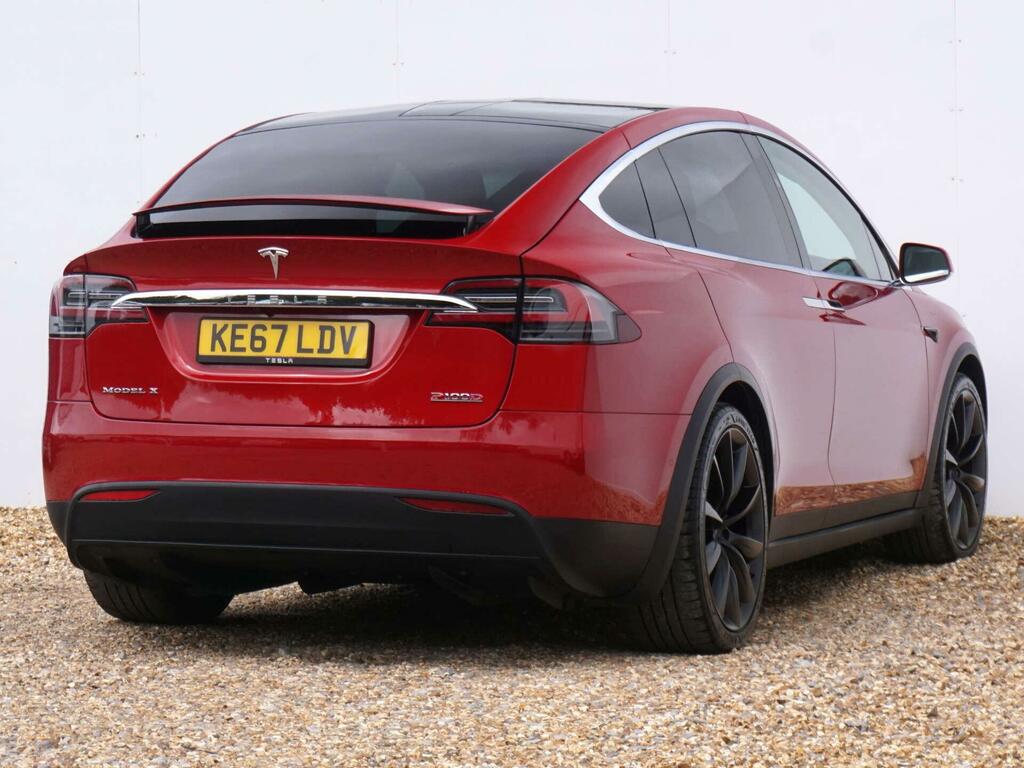 Tesla Model X P100dl Dual Motor 4Wde Ludicrous Red #5
